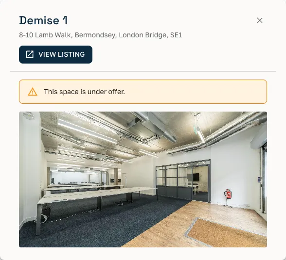 Status Brokers Can Trust — Including Under Offer
